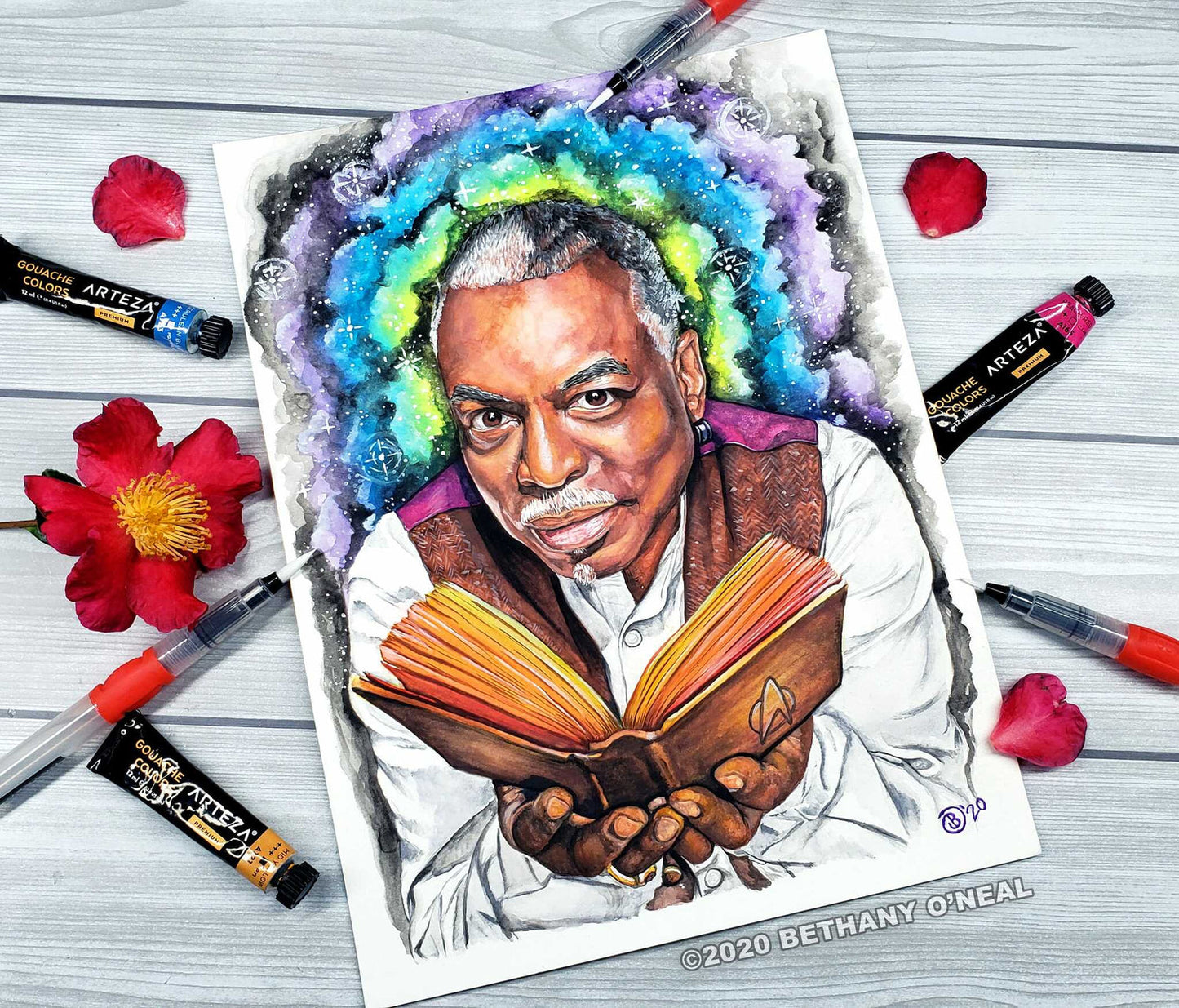 "Portrait of LeVar Burton"