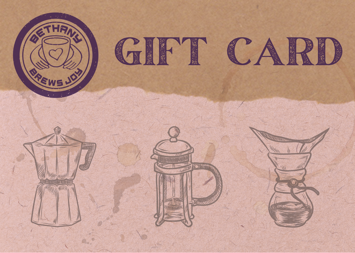 Bethany Brews Joy Gift Card