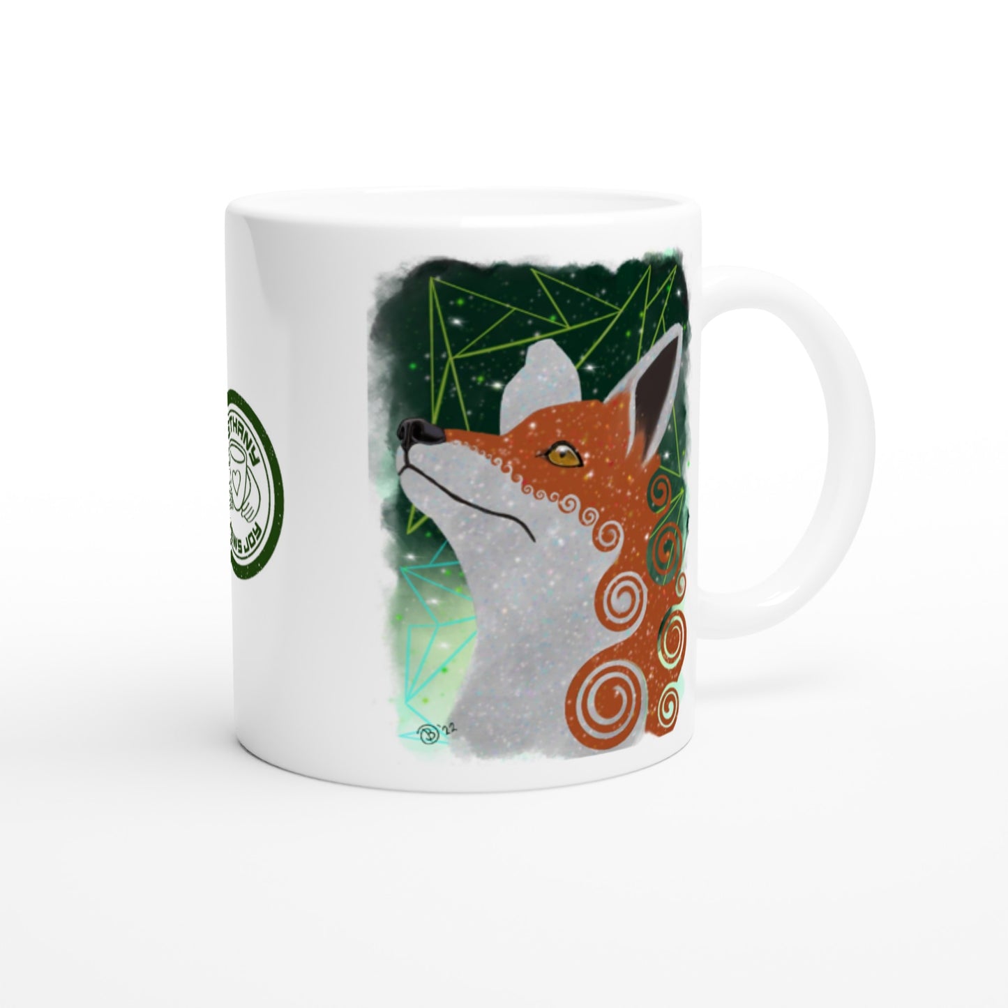 Sparkle Fox Mug